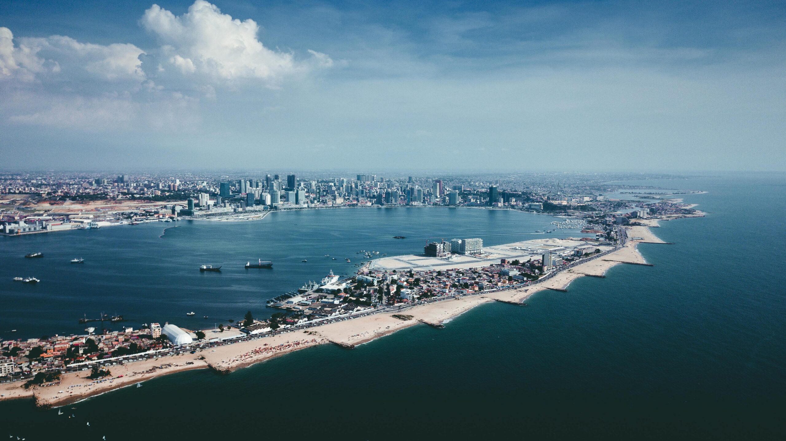 About Stunning aerial shot of Luanda